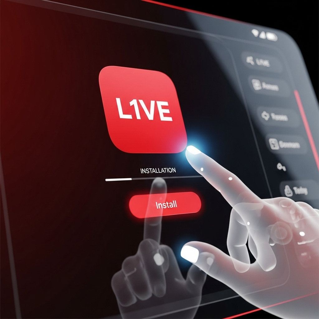 L1VE-App auf deiner VR-Brille installieren